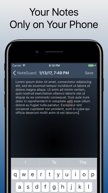 NoteGuard - Securely Store Notes With Fingerprint