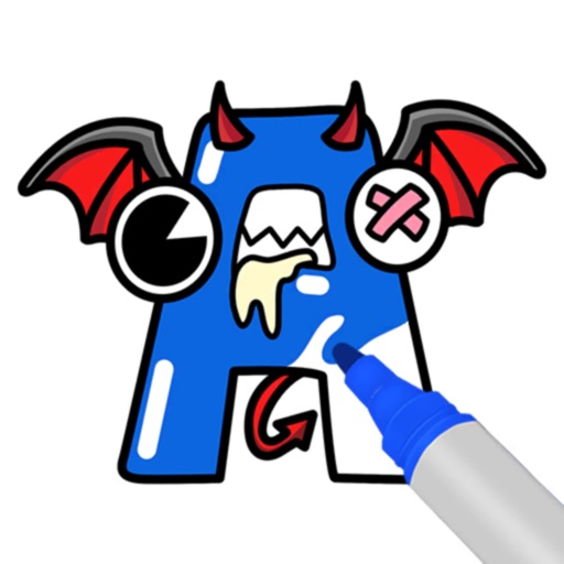 Color Alphabet & Monster ASMR icon