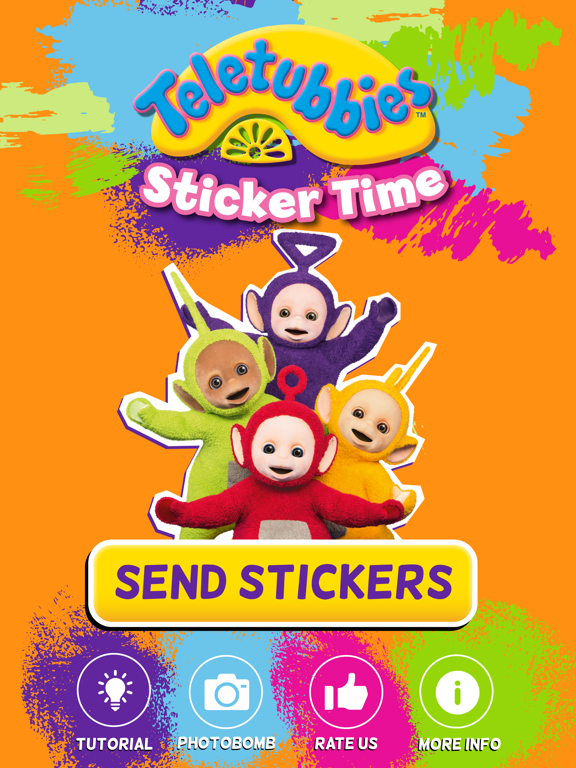 Screenshot #4 pour Teletubbies Sticker Time