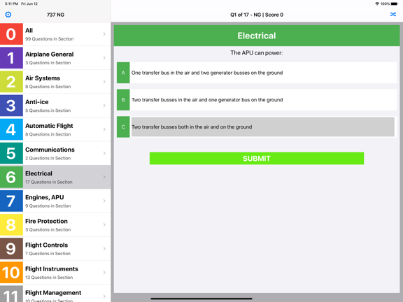Screenshot #4 pour B737 Exam Questions