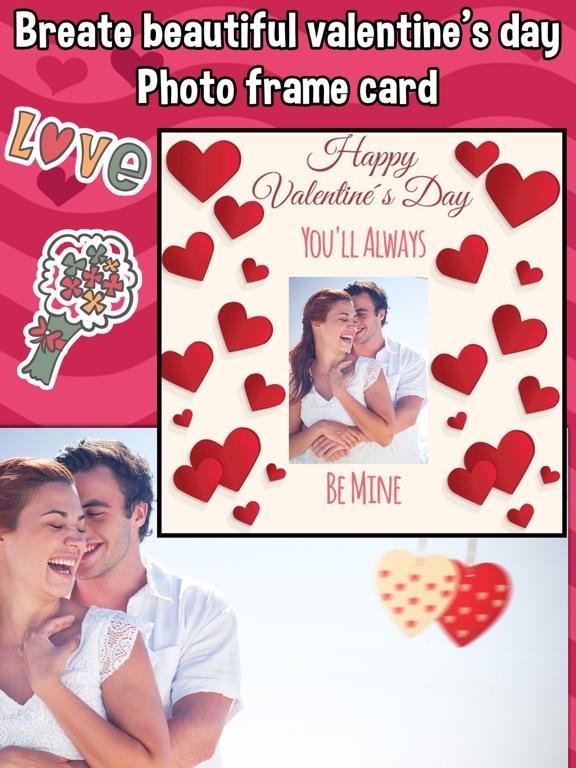 Screenshot #5 pour Valentine's Day Collage Frames! Love Photo Editor