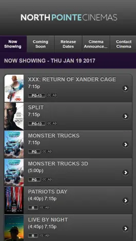 Game screenshot North Pointe Cinemas apk
