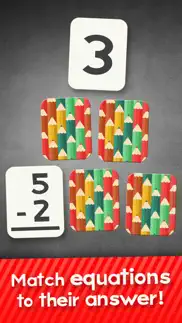 How to cancel & delete subtraction flash cards match math games for kids 4