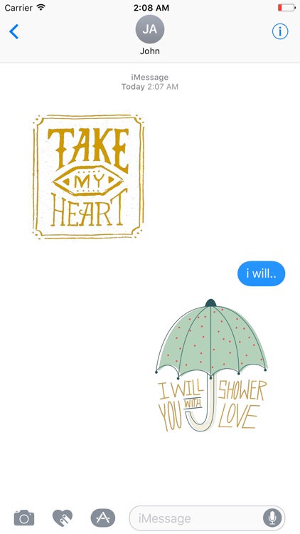 CUTe LOVe Animated Stickers