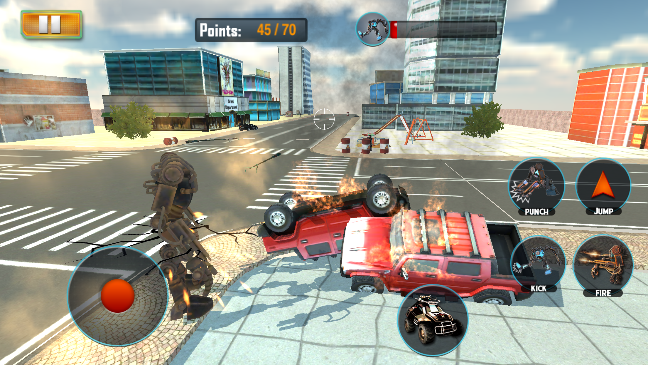 Robot Car Hero Sim 3D screenshot 3