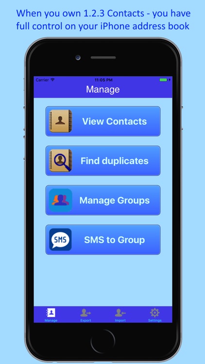 1.2.3 Contacts Backup & Merge