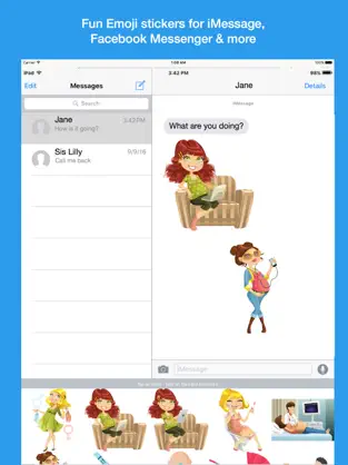 Captura de Pantalla 1 Mom Emoji: keyboard sticker for Facebook messenger iphone