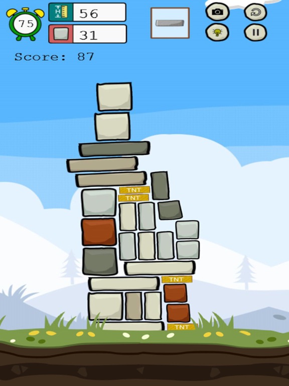 Screenshot #4 pour A Stone Pillar : Stack Tower