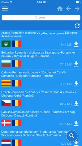 Game screenshot Dicționar poliglot română mod apk