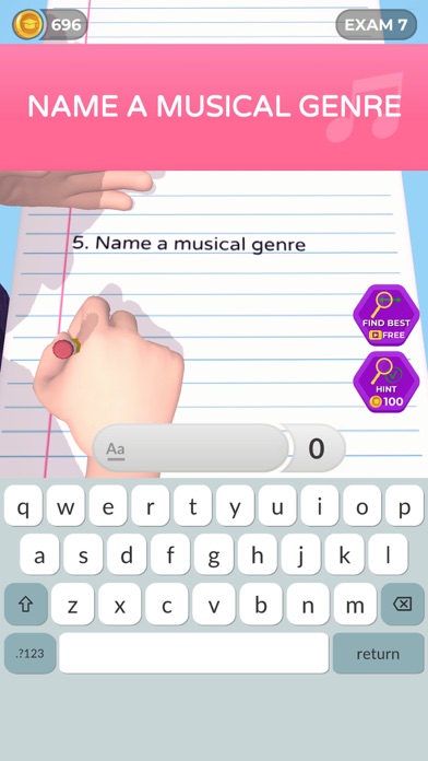 Class Trivia Screenshot