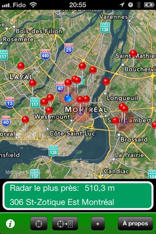 Quebec Photo Radars screenshot 2