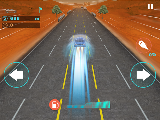 Screenshot #5 pour Hurtling Car - Speed and passion