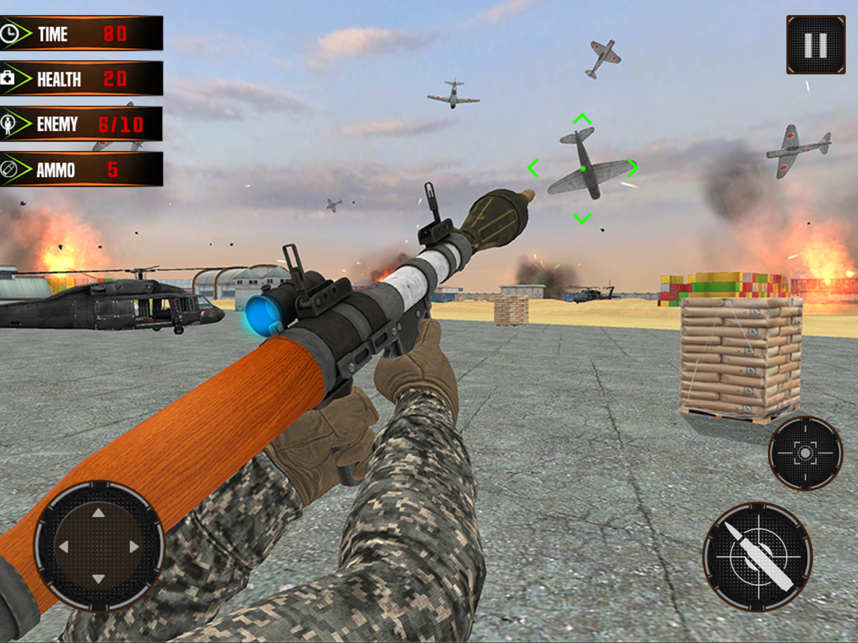 Airplane Combat Shooting Games screenshot 8