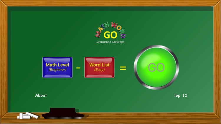 Math Word Go - Subtraction