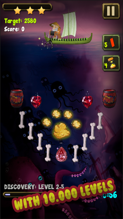 Screenshot #2 pour Gold Miner 3: Undersea