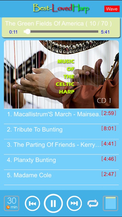 [6 CD] Best-Loved Harp 100
