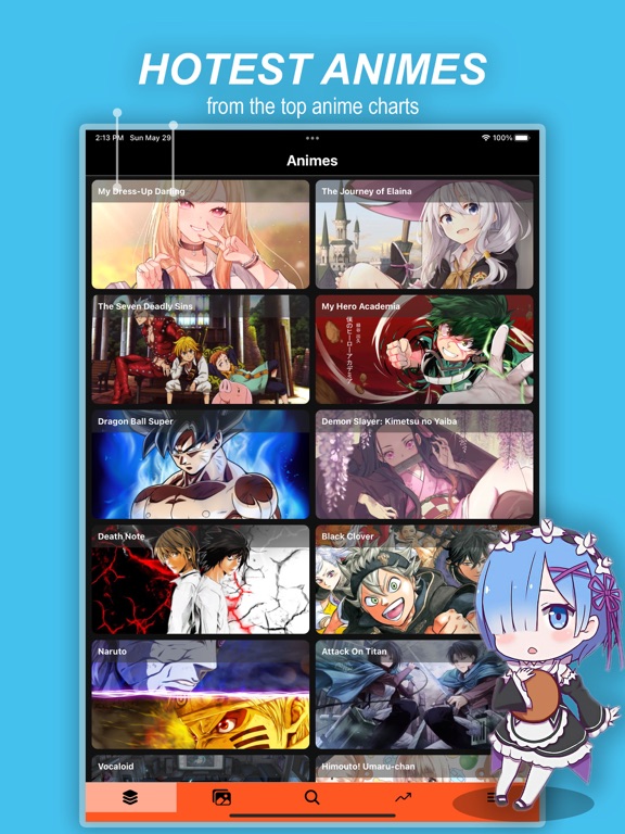 Screenshot #4 pour Anime Wallpaper - Lock screen