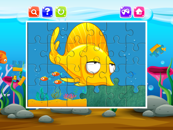 Screenshot #6 pour Sea Ocean Animals Jigsaw Puzzle Game Pour les enfa