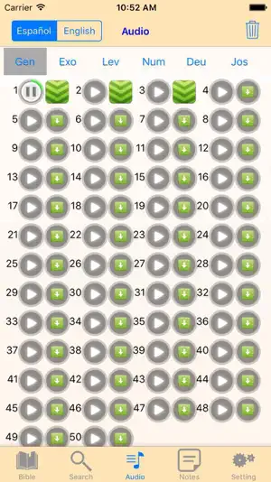 Spanish English Holy Bible screenshot 4