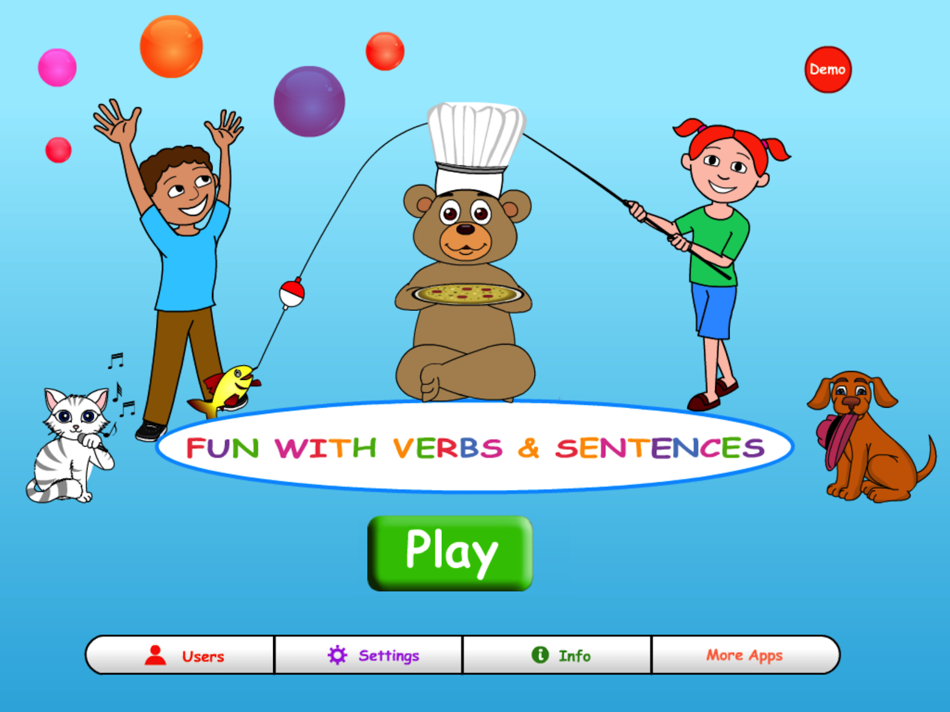 Fun with Verbs & Sentences HD - 2.9 - (iOS)