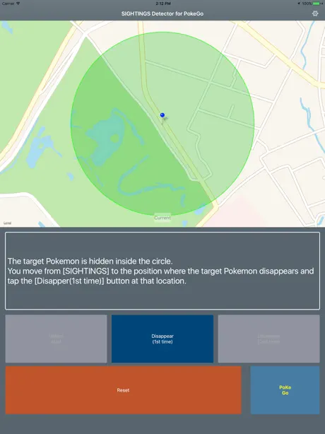 SIGHTINGS Detector for PokeGo