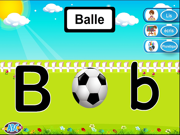 Learning French Alphabet