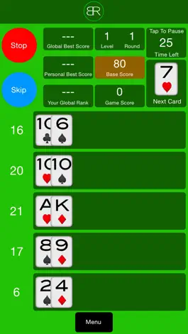Game screenshot BlackJack Run Classic apk