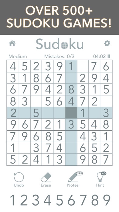 Sudoku Suduku: Sudoku Offlineのおすすめ画像1