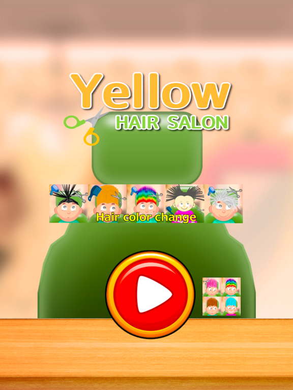 Screenshot #4 pour Jeu d'enfant / coupe de cheveux (Jaune)