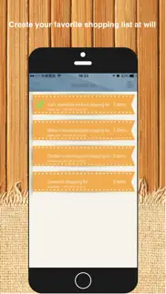 shopperpro - shopping list. iphone screenshot 1