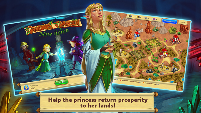 Gnomes Garden New sweet home