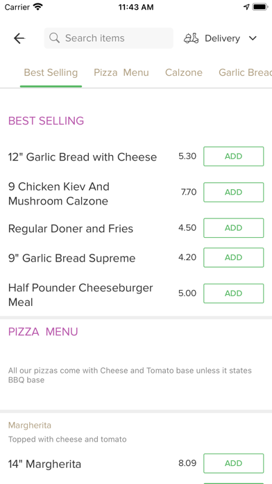 Creswell Grill & Pizza Screenshot