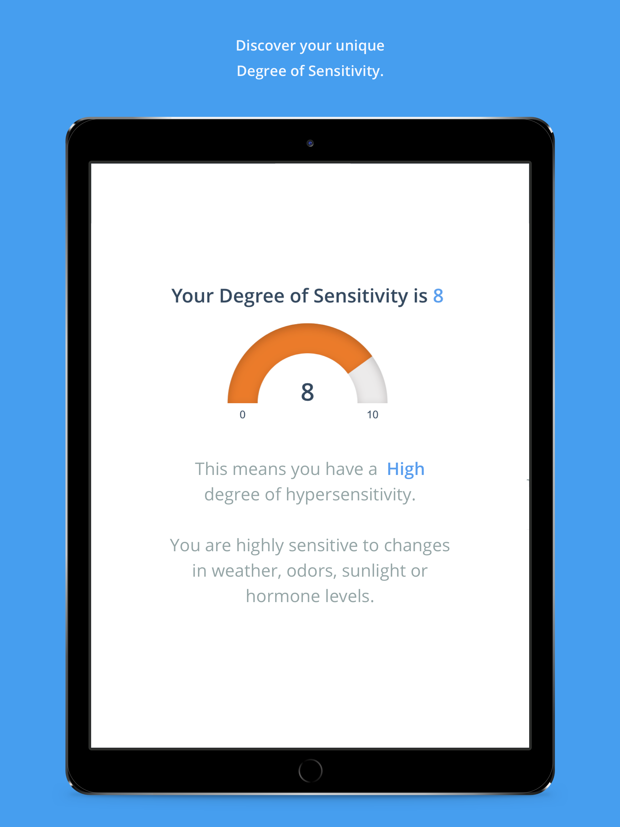 Sensitometer screenshot 9