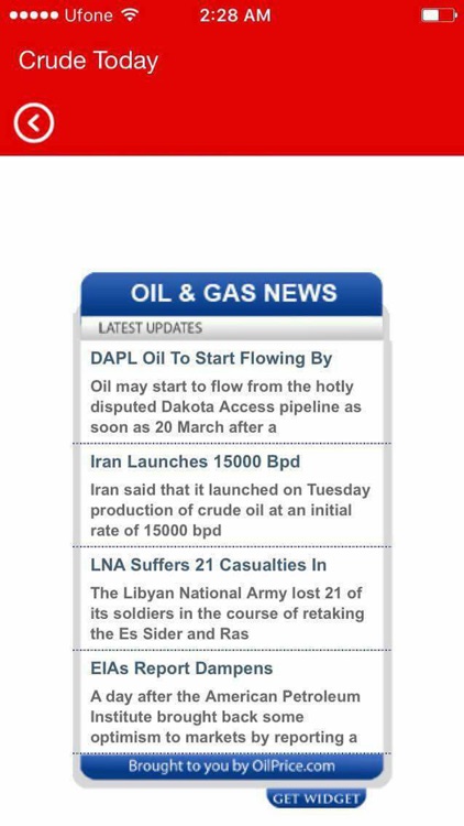 Crude Today - Daily Oil Price screenshot-3