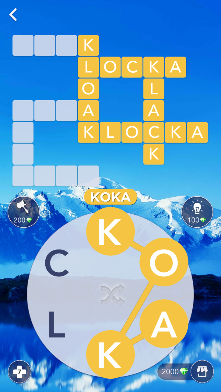Words of Wonders: Crossword iOS Mod IPA screenshot 4 - iOS game interface