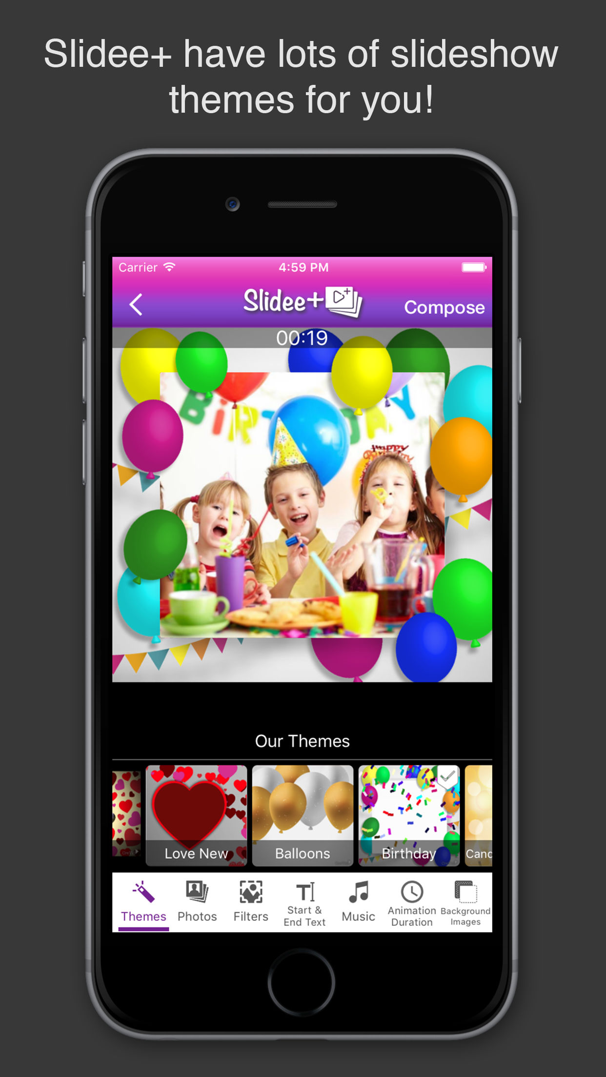 Slidee+ Slideshow Video Maker & Editor with Music screenshot 5