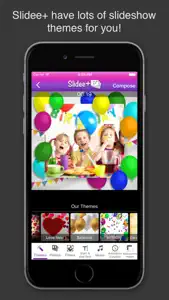 Slidee+ Slideshow Video Maker & Editor with Music screenshot #5 for iPhone