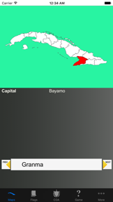 Cuba Provinces Maps and Capitals screenshot