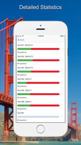 California DMV Driving Knowledge Test - Exam 2017 screenshot