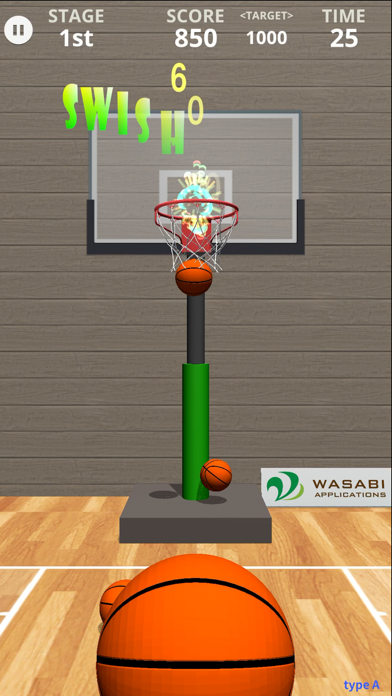 Swish Shot! Basketball Arcade Screenshot