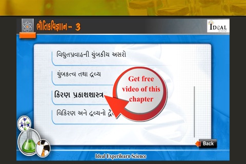 Ideal e-learning Physics (Sem : 3) in Gujarati screenshot 2