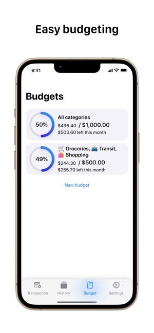 Expense Buddy - Budget Tracker