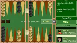 backgammon live iphone screenshot 1