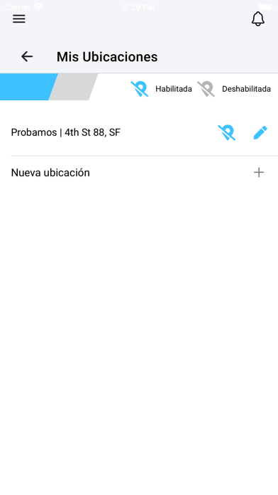 Washer app Screenshot