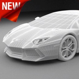 Car 3D Design Custom Color Art