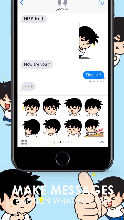 AGAPAE Stickers for iMessage Free