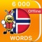 6000 Words - Learn Norwegian Language & Vocabularys app icon
