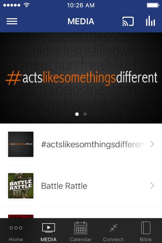 Calvary Baptist Church App - náhled