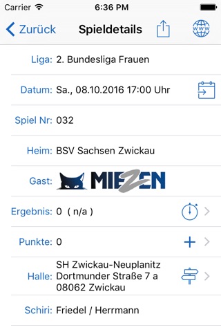 Trierer Miezen Handball screenshot 3