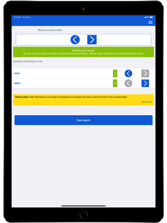 Screenshot #5 pour SKF Super-precision manager